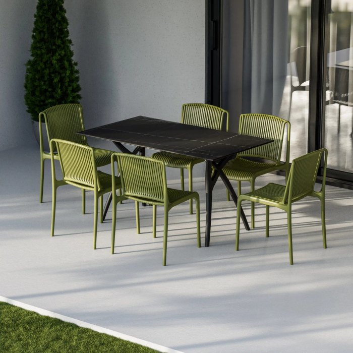 Scaun din polipropilena pentru exterior - NES [6]