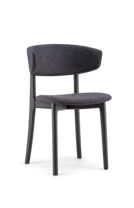 Scaun elegant cu cadrul din lemn masiv - BABAR 2466 PO [4]