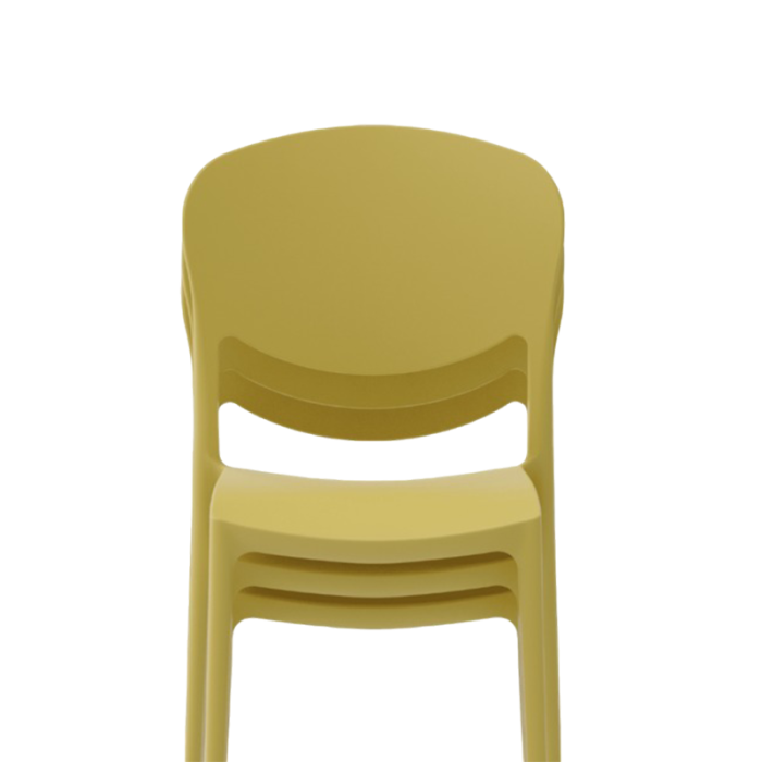 Scaun elegant din plastic pentru cantina - NAIROBI [3]