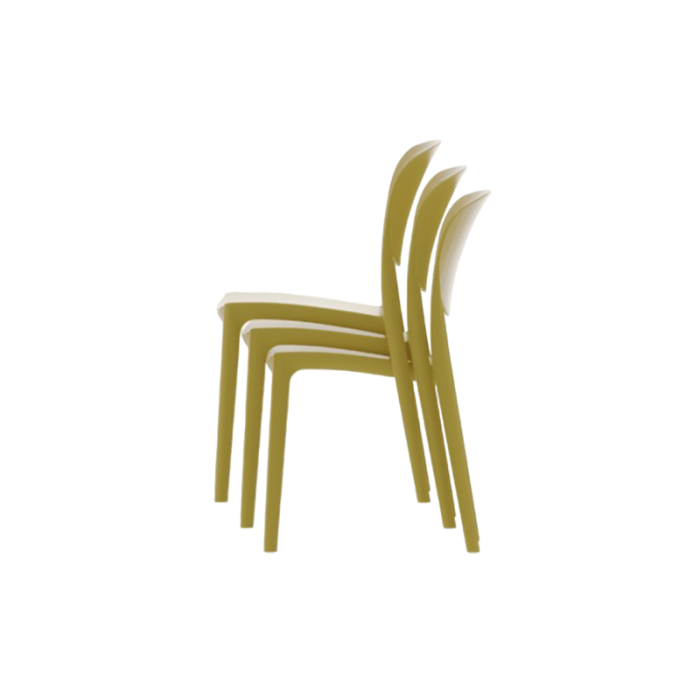Scaun elegant din plastic pentru cantina - NAIROBI [4]