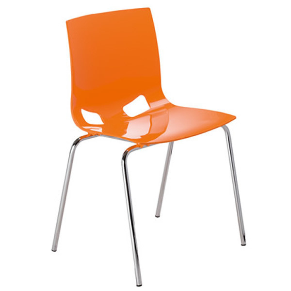 Scaun fast-food / food-court tip scoica din plastic polipropilena FONDO PP [2]