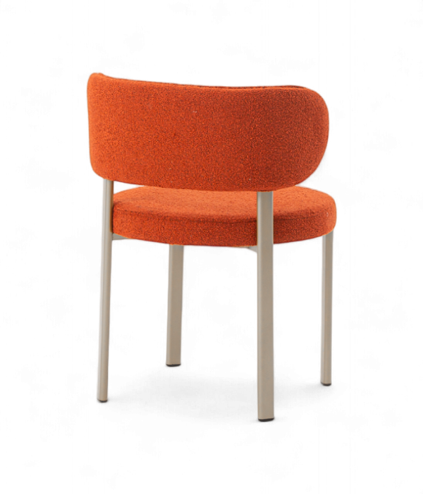 Scaun in stil retro cu cadru metalic - RONDO [4]