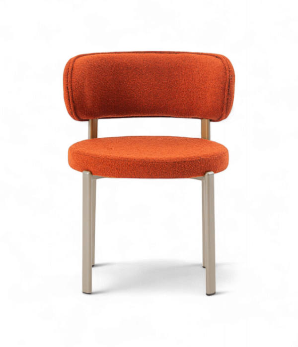 Scaun in stil retro cu cadru metalic - RONDO [3]