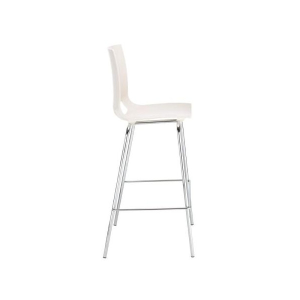 Scaun inalt de bar cadru metalic cromat FONDO HOCKER [2]
