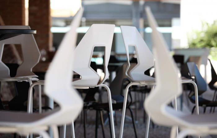 Scaun de bar cu spatar inalt si design futurist - PRODIGE 77 [4]