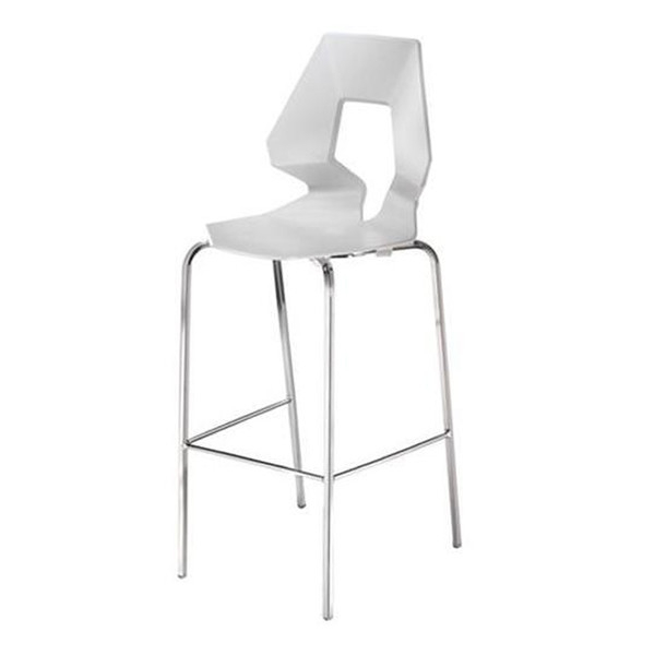 Scaun de bar cu spatar inalt si inaltime sezut 67 cm - PRODIGE 67 [5]