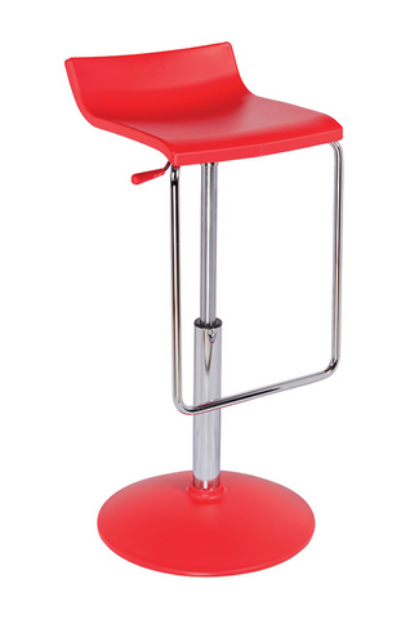 Scaun de bar reglabil si rotativ, multicolor cu suport pentru picioare - MICRO A [1]