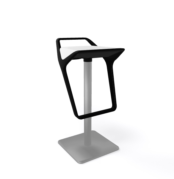 Scaun de bar rotativ in stil futurist pentru HoReCa - FREEDOM [14]