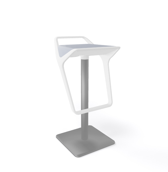 Scaun de bar rotativ in stil futurist pentru HoReCa - FREEDOM [8]