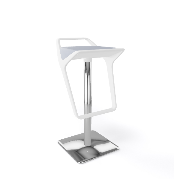 Scaun de bar rotativ in stil futurist pentru HoReCa - FREEDOM [2]