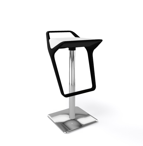 Scaun de bar rotativ in stil futurist pentru HoReCa - FREEDOM [4]