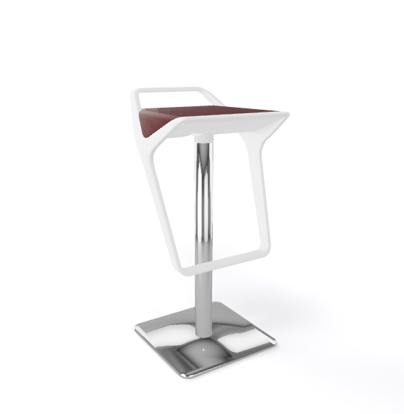 Scaun de bar rotativ in stil futurist pentru HoReCa - FREEDOM [3]
