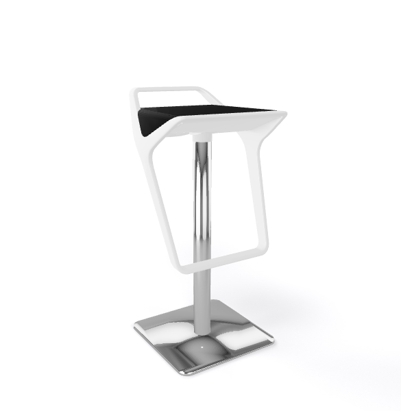 Scaun de bar rotativ in stil futurist pentru HoReCa - FREEDOM [20]