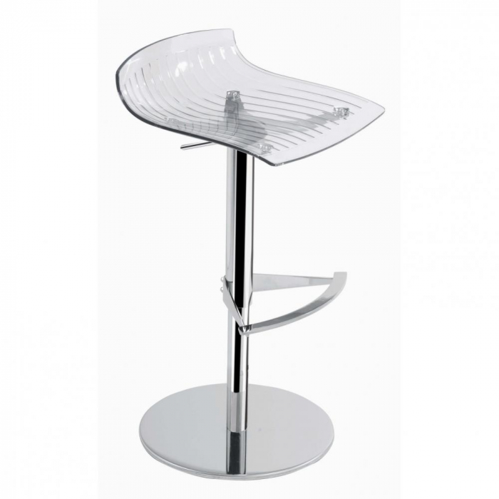 Scaun inalt de bar reglabil pe inaltime cadru metalic cromat X-TREME B [3]