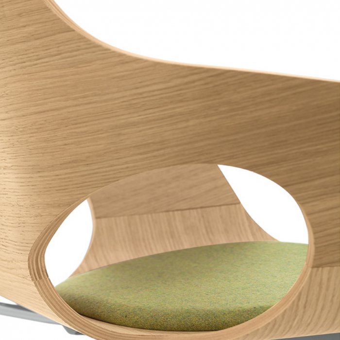 Scaun office conferinta rotativ SPARK WOOD 02 [2]