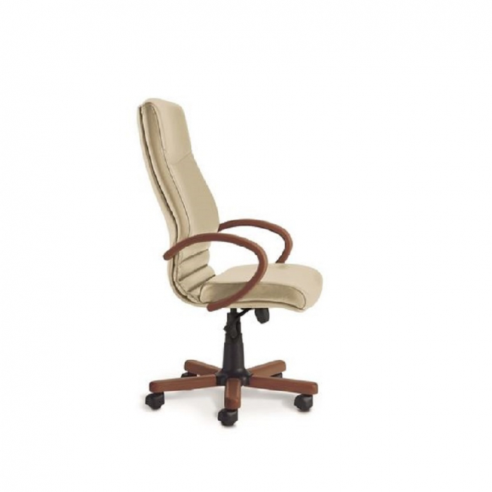 Scaun office rotativ tapitat DIGITAL WOOD 01 [2]