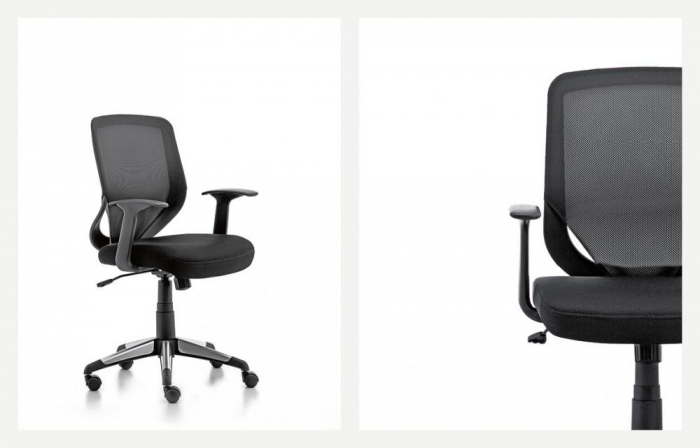 Scaun office rotativ tapitat ELIOT 01 [3]
