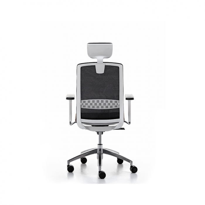 Scaun office rotativ tapitat TEKNA WHITE 01 PT [3]