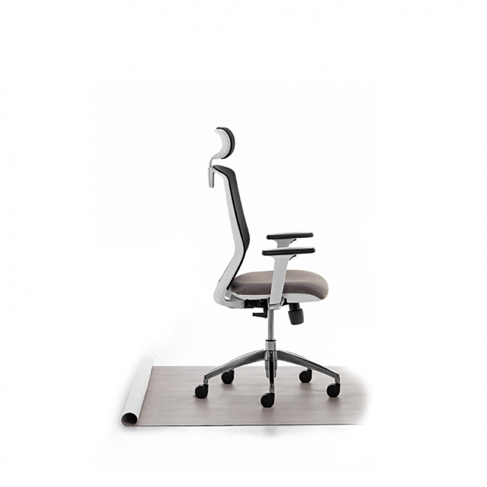 Scaun office rotativ tapitat TEKNA WHITE 01 PT [2]