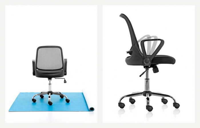 Scaun office rotativ tapitat TRY 01 [4]