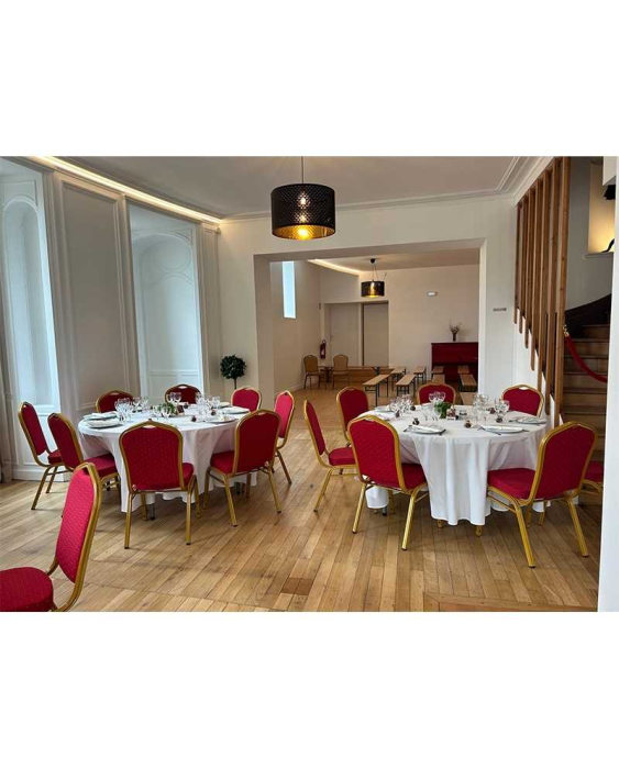 Scaun pentru evenimente cu tapiterie ignifugata - JAZZFIRE [6]