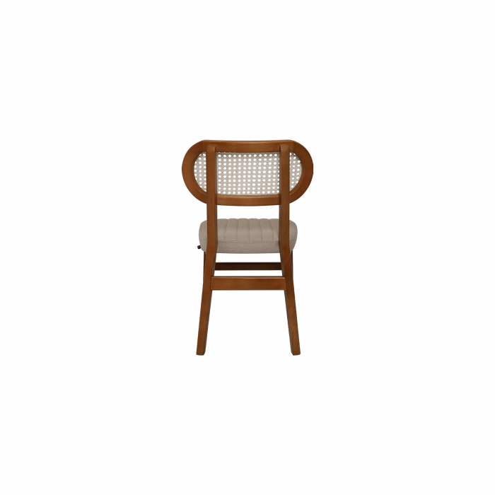 Scaun pentru HoReCa cu sezut tapitat si spatar tip plasa / mesh IGLO Wicker [5]