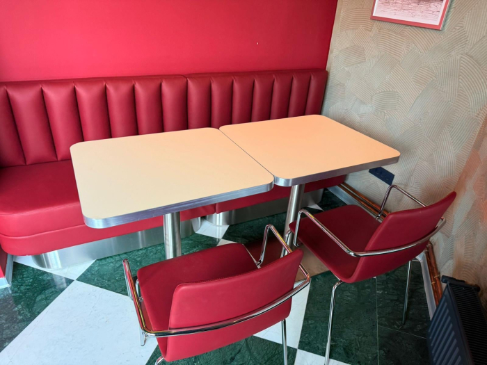 Scaun tapitat cu cadru din metal pentru HoReCa - INGA 5684 [6]