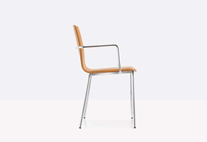 Scaun tapitat cu cadru din metal pentru HoReCa - INGA 5684 [2]