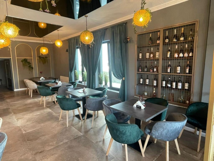 Scaune complet tapitate cadru lemn LEON2 [4]