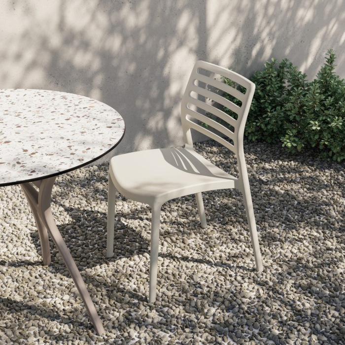 Scaun terasa fast-food exterior plastic LOUISE [3]