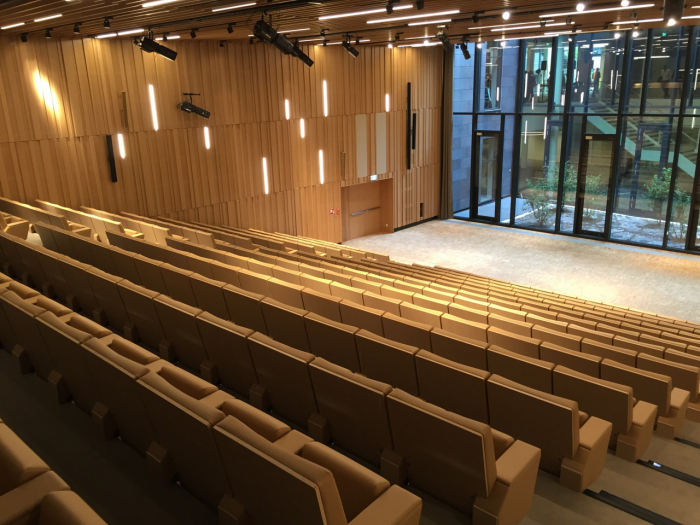 Scaune auditorium custom made pentru sala de spectacole sau concerte BNP Luxemburg [7]