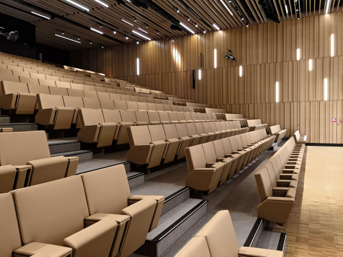 Scaune auditorium custom made pentru sala de spectacole sau concerte BNP Luxemburg [4]