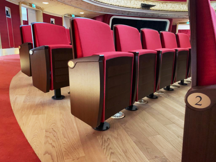Scaune auditorium custom made pentru sala de spectacole sau concerte SALZBURG [5]