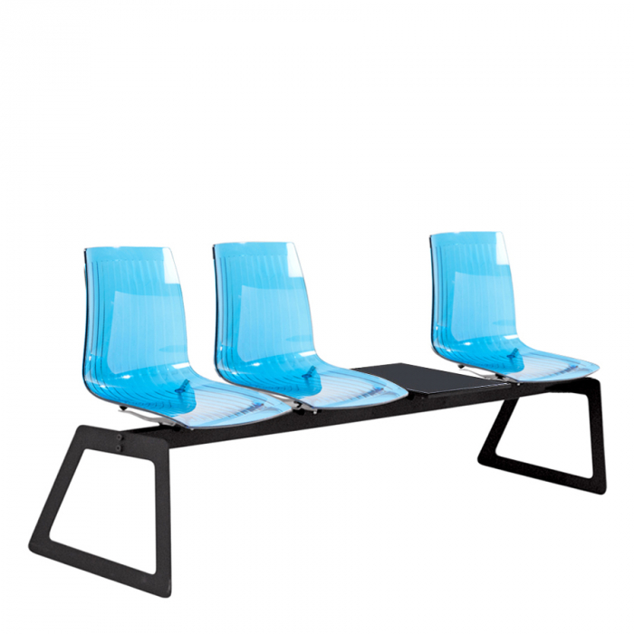 Scaune bancuta 3 locuri cu masuta sala asteptare X-TREME BENCH [6]
