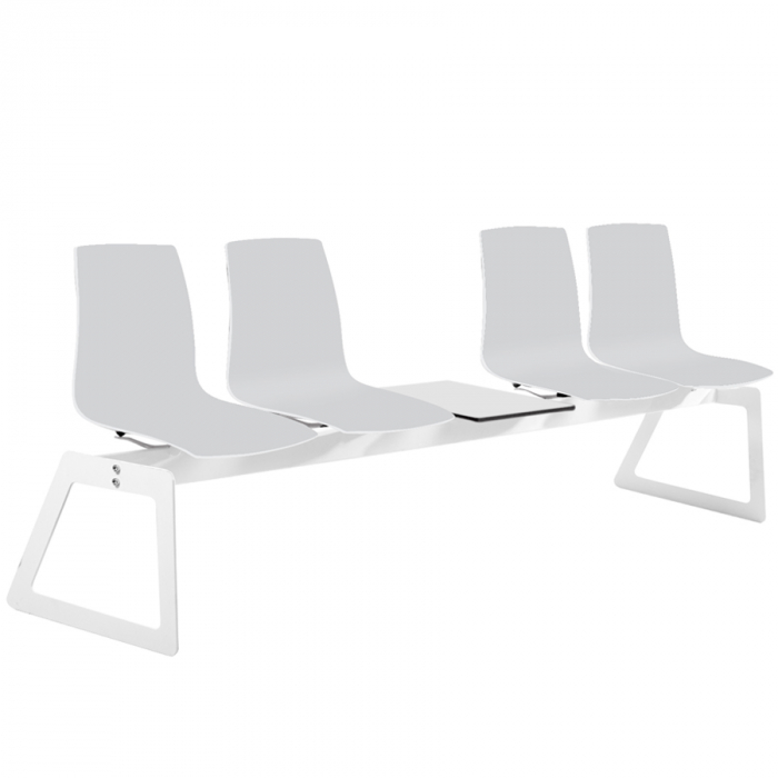 Scaune bancuta 4 locuri cu masuta sala asteptare X-TREME BENCH [16]