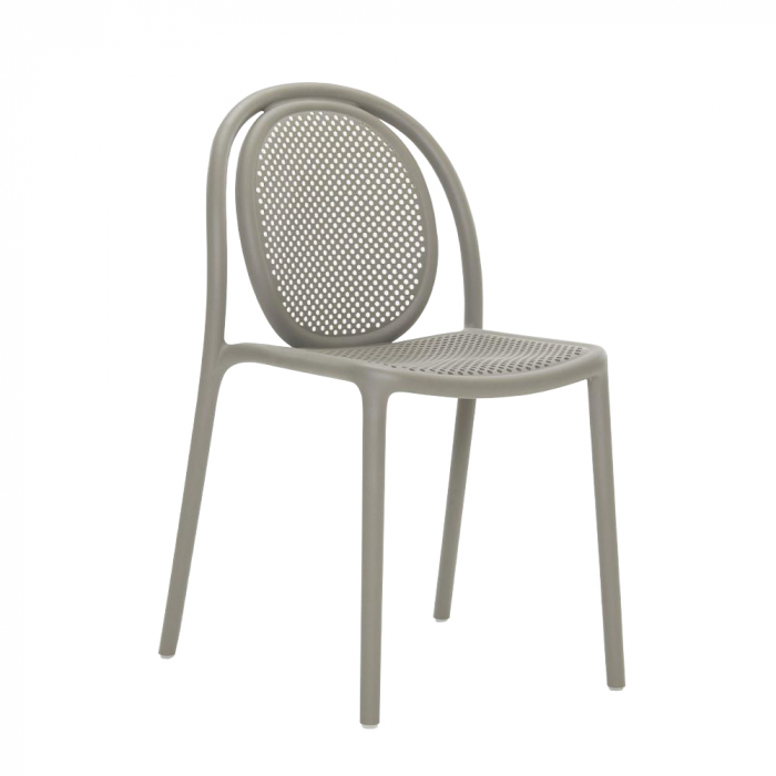 Scaune cadru plastic reciclat pentru exterior REMIND 3730R [5]
