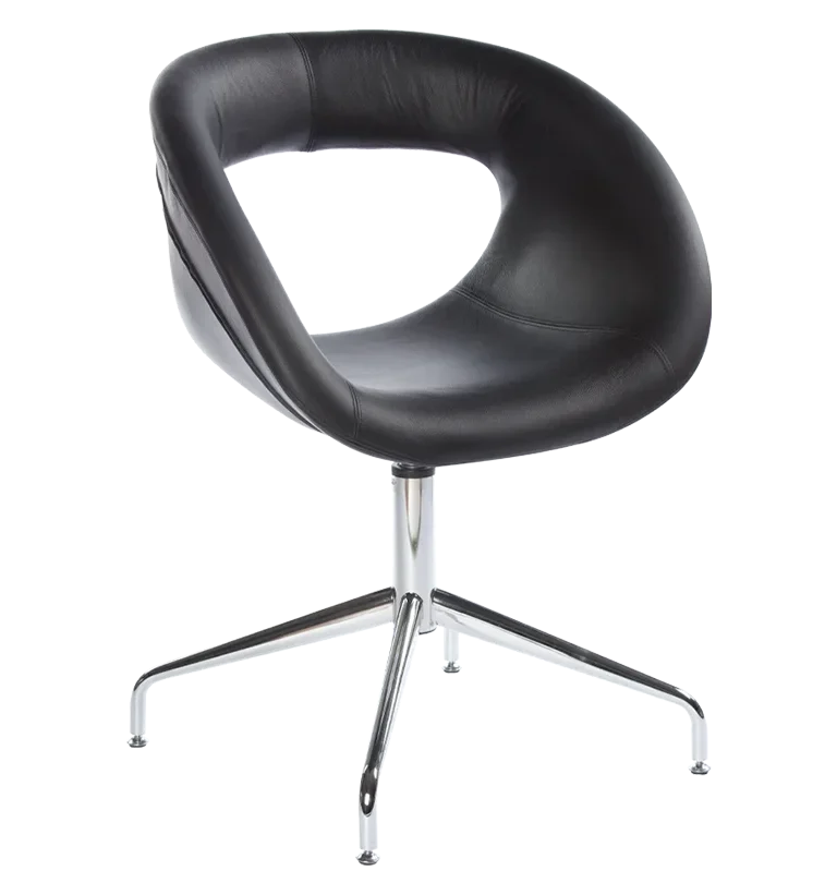 Scaune conferinta / vizitator rotativ cu cadru metalic - MOEMA 75L [1]