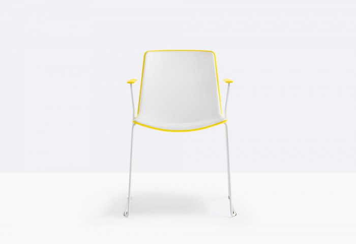 Scaune conferinta din plastic TWEET 898 Bicolor [2]