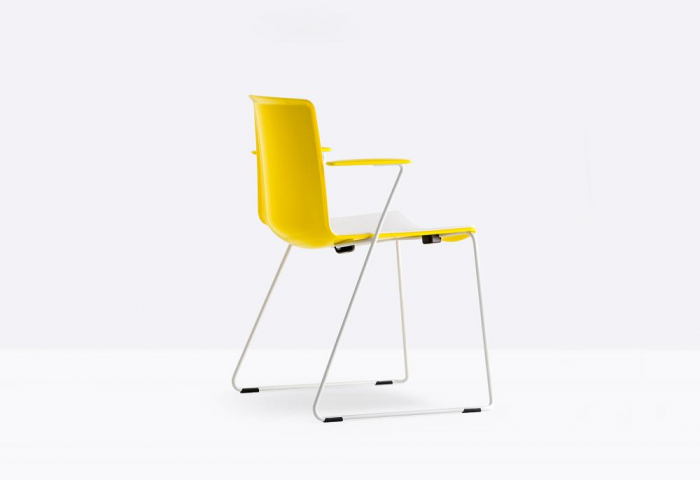 Scaune conferinta din plastic TWEET 898 Bicolor [4]