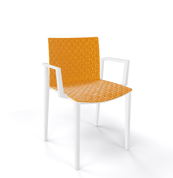 Scaune Cu Brate tehnopolimer terasa / outdoor CLIPPERTON B [16]