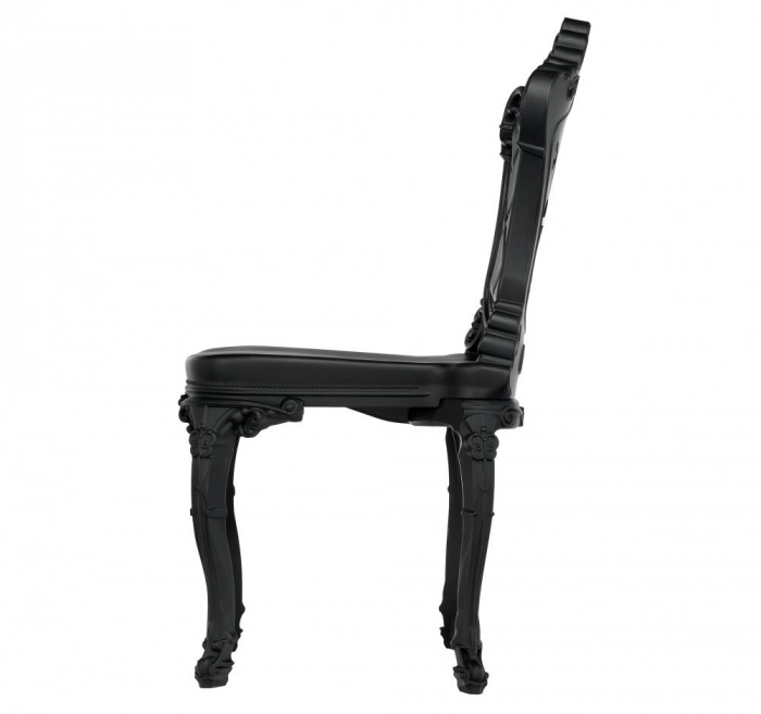 Scaun din plastic in stil baroc pentru terasa - PRINCESS OF LOVE [2]