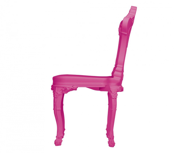 Scaun din plastic in stil baroc pentru terasa - PRINCESS OF LOVE [2]