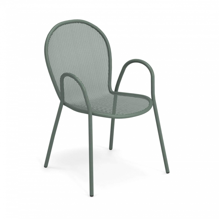 Scaune exterior metalice cu brate RONDA [9]