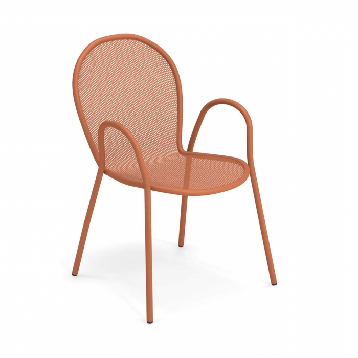 Scaune exterior metalice cu brate RONDA [6]
