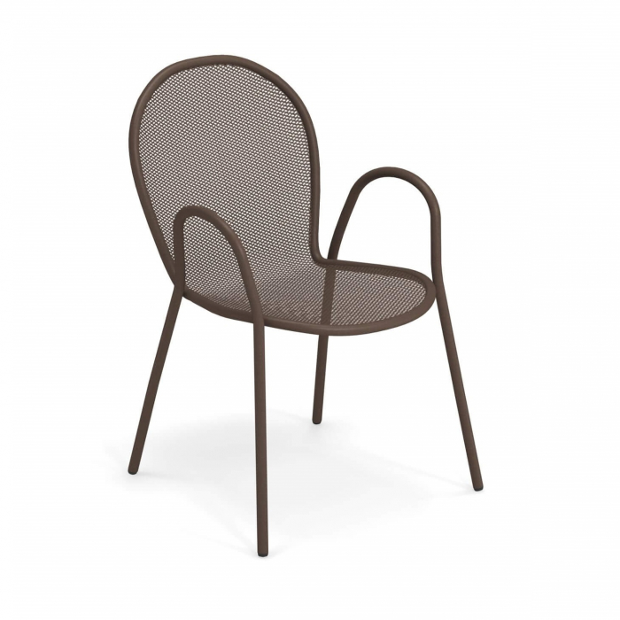 Scaune exterior metalice cu brate RONDA [8]