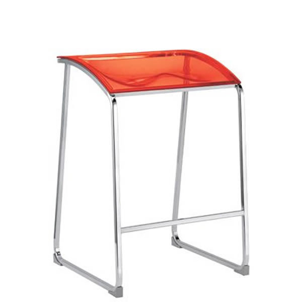 Scaun de bar cu cadrul metalic tip sanie - AROD 500 [1]