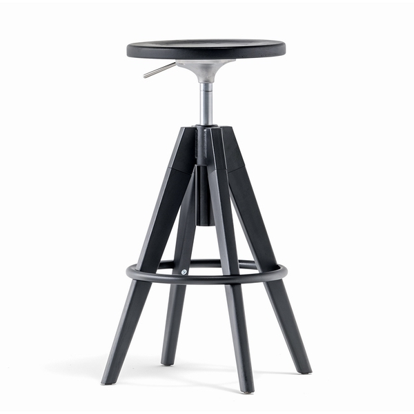 Scaun de bar din lemn si metal - ARKI-STOOL ARKW6 [5]