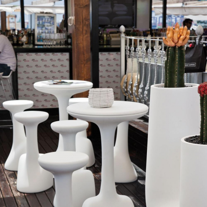 Scaun de bar pentru exterior cu design scultural - ARMILLARIA [7]