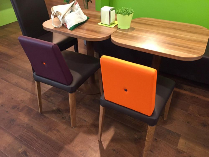 Scaune moderne restaurant cafenea complet tapitate PUNTO 190 [14]