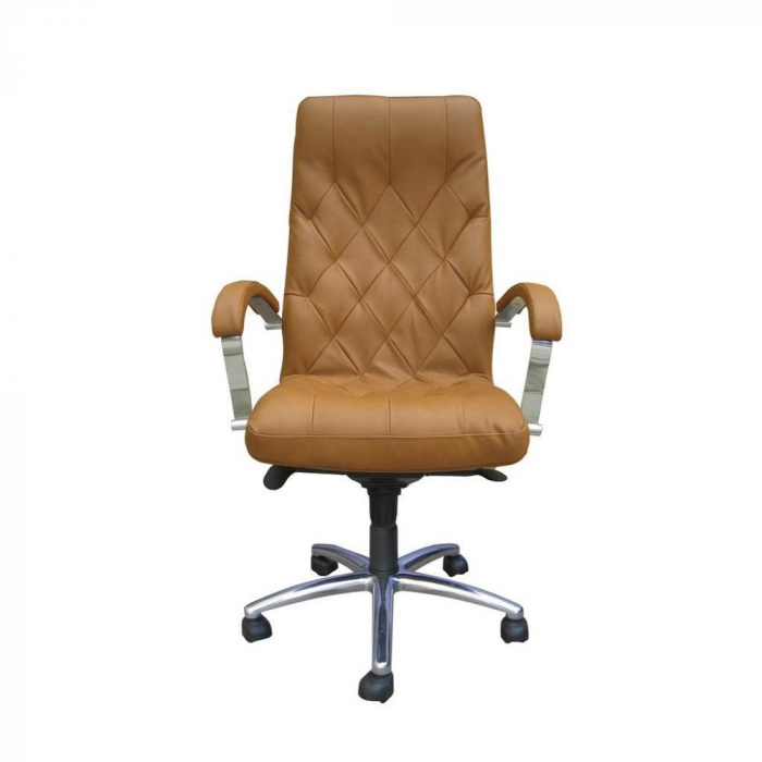 Scaune office birou directoriale tapiterie piele naturala CUBA [4]
